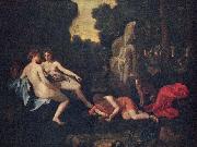 Nicolas Poussin Narcissus and Echo oil painting